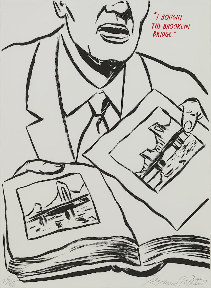Plots on Loan by Raymond Pettibon, Image 1.