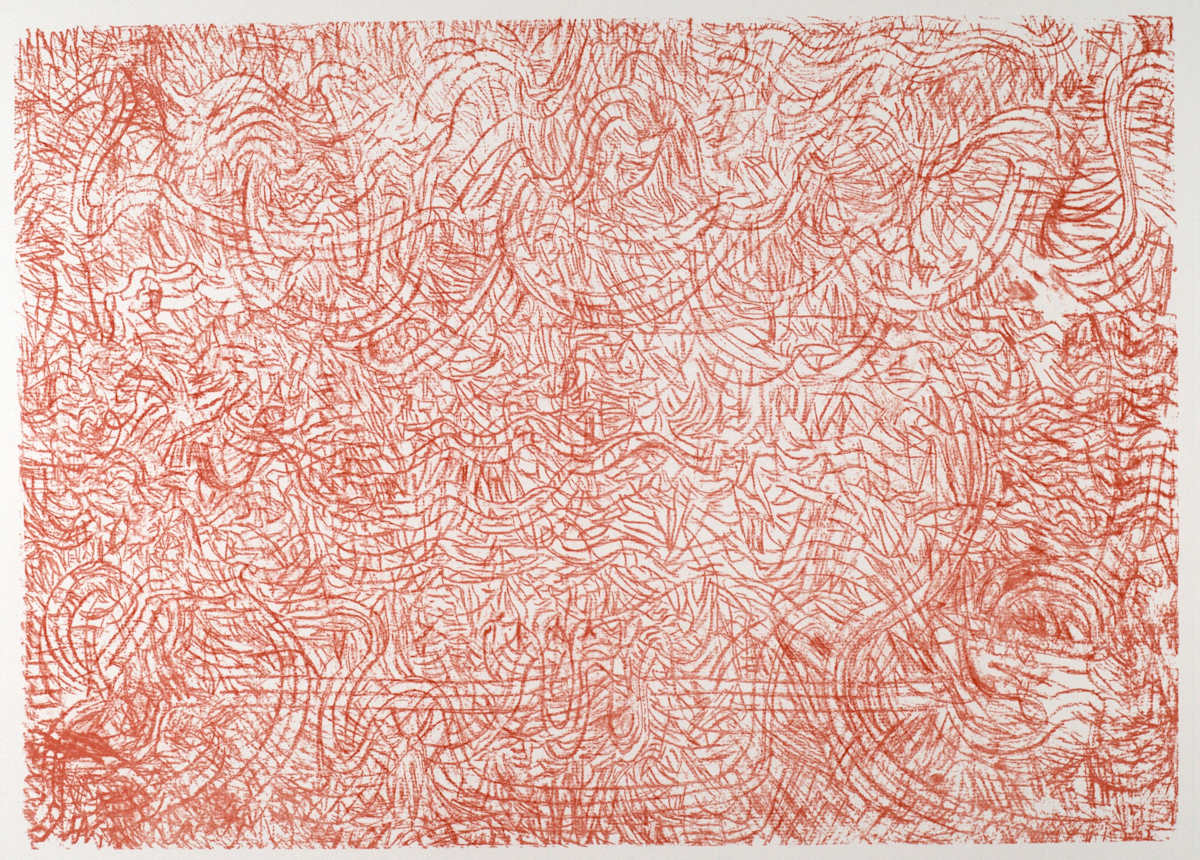 Mandarin and Flowers by Mark Tobey, Image 1.