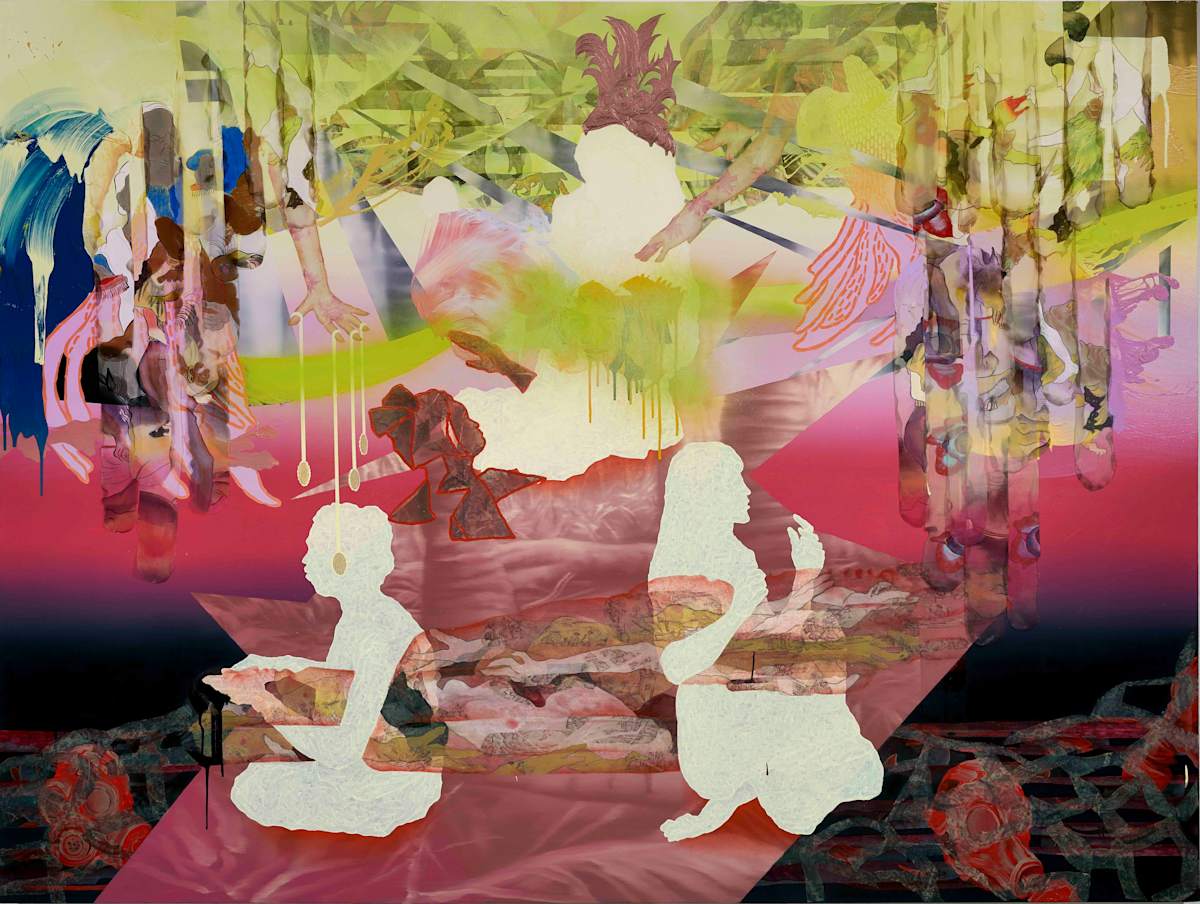 From the Earth Rise Radiant Beings by Liên Trương, Image 1.