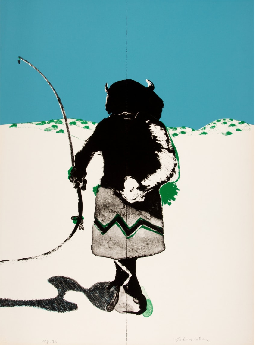 Buffalo Dancer: New Mexico (State I) by Fritz Scholder 