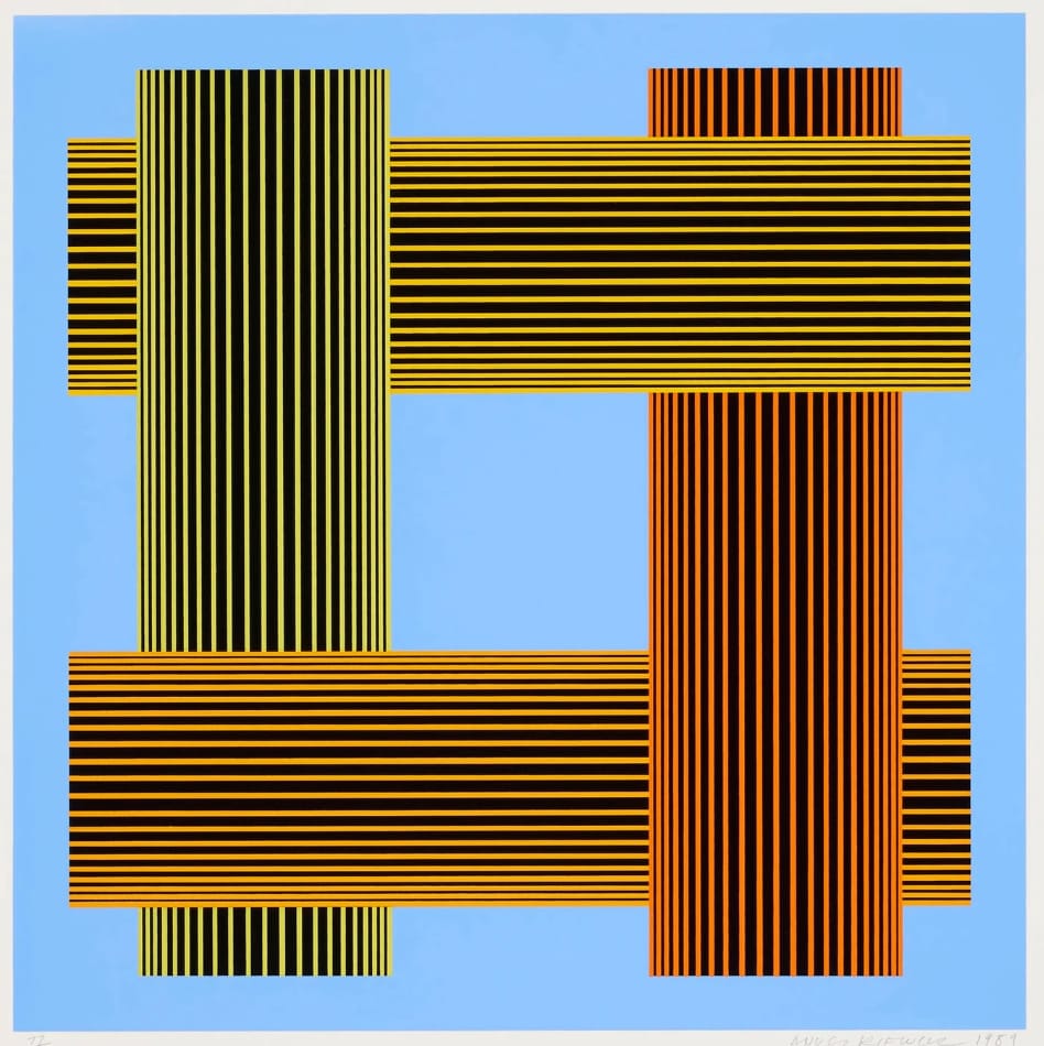 Translumina With Sky Blue by Richard Anuszkiewicz 