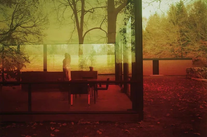 Untitled #0696 (Glass House) by James Welling, Image 1.