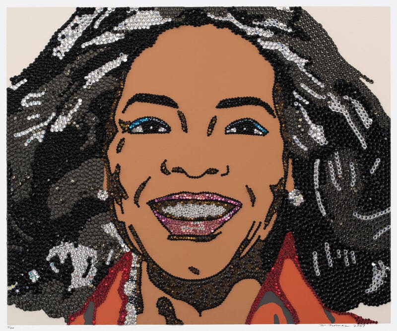 When Ends Meet (Oprah Winfrey) by Mickalene Thomas, Image 1.