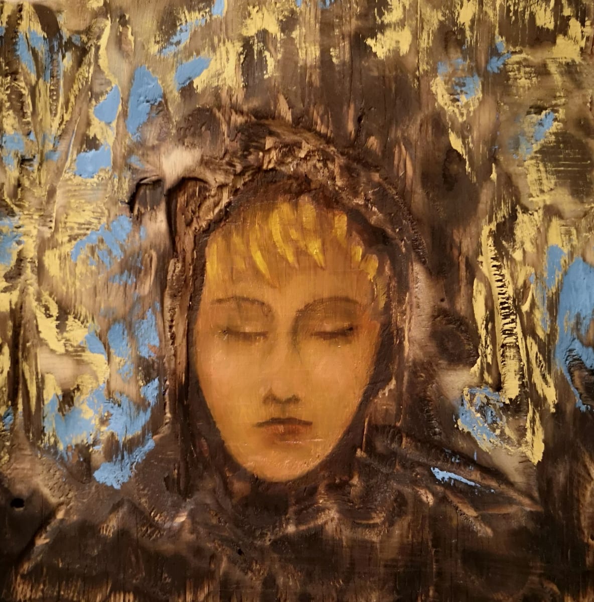 tema-icon 102 (Charlie) by Markus and Tessa Thonett  Image: 3rd Icon painting - Feb 2022