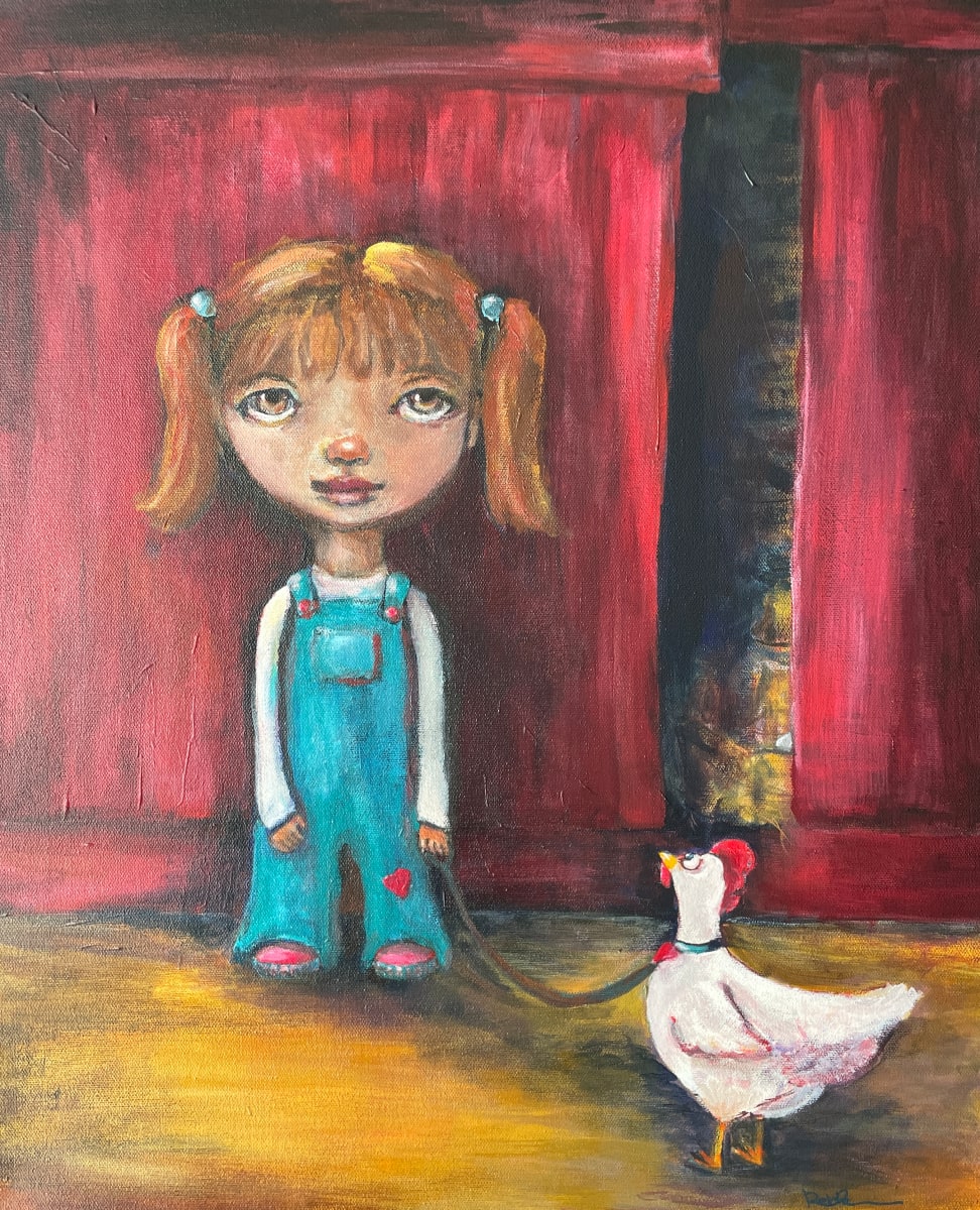 The Girl and Her Chicken by Rebecca Berman 