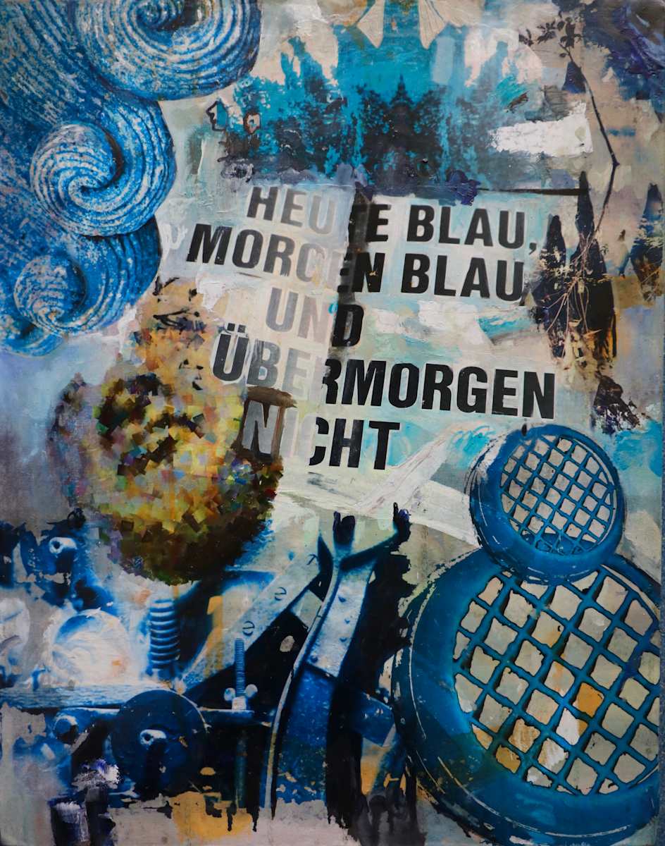 Blau? by Susanne Wawra, Image 1.
