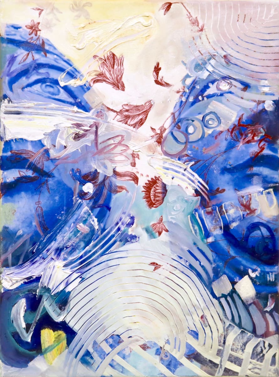 Blaufrau (Blue Woman) by Susanne Wawra, Image 3.