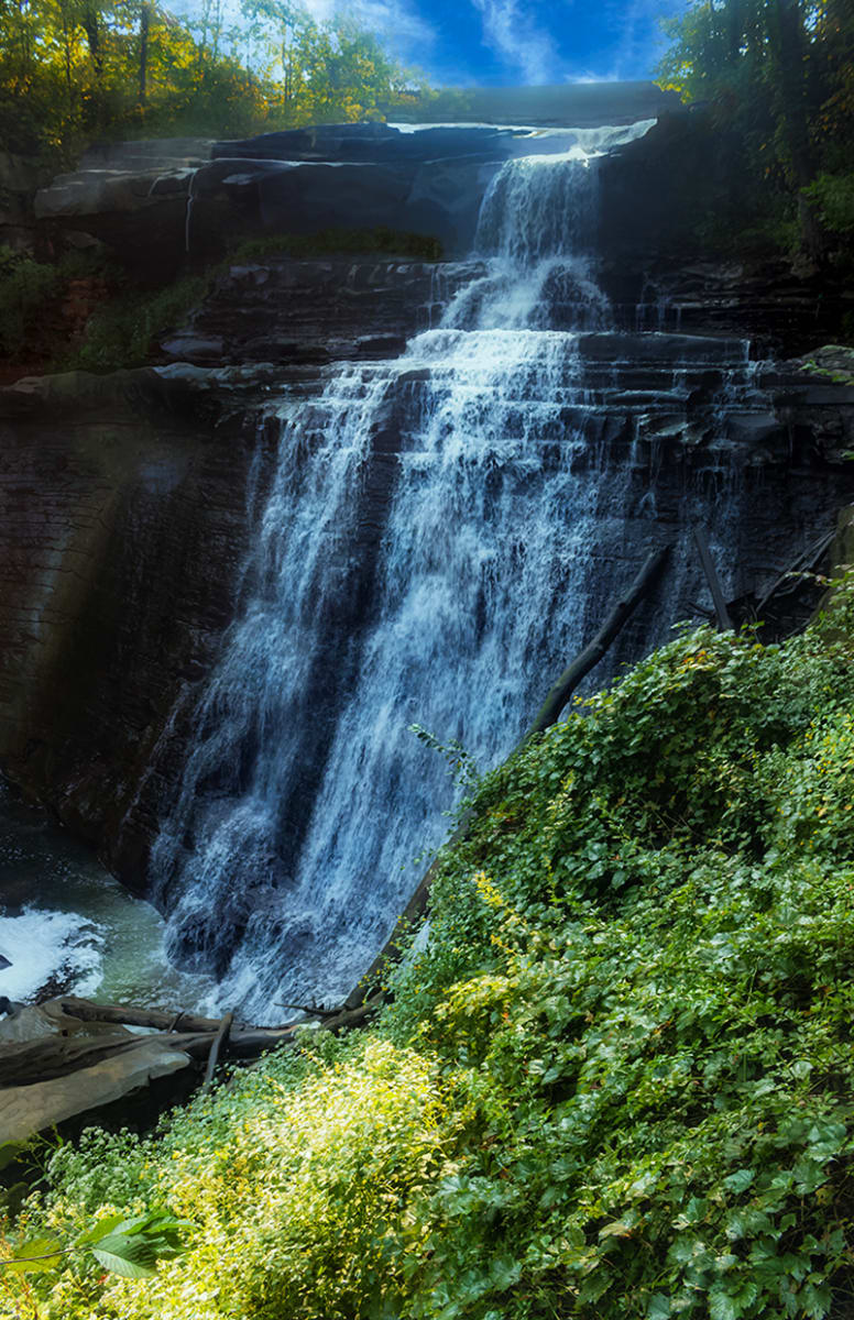 Brandywine Falls Morning by Rodney Buxton, Image 1.