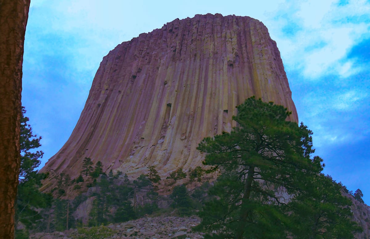 Devils Tower #4 Late Summer by Rodney Buxton 