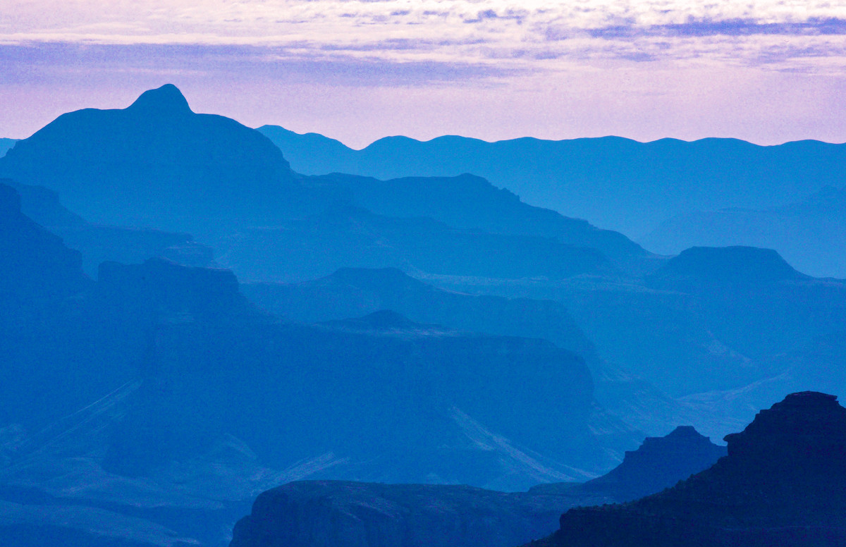 Grand Canyon from Maricopa Point Early Morning by Rodney Buxton 