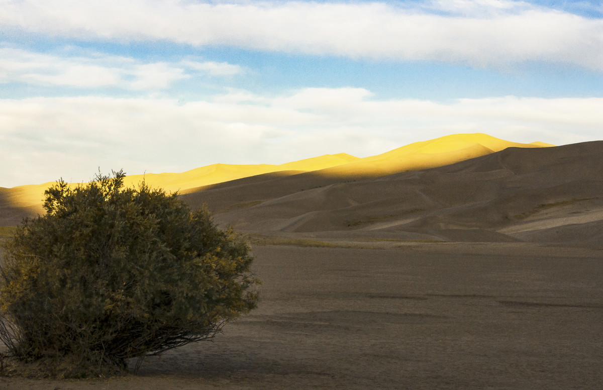 Great Sand Dunes Sunrise by Rodney Buxton 