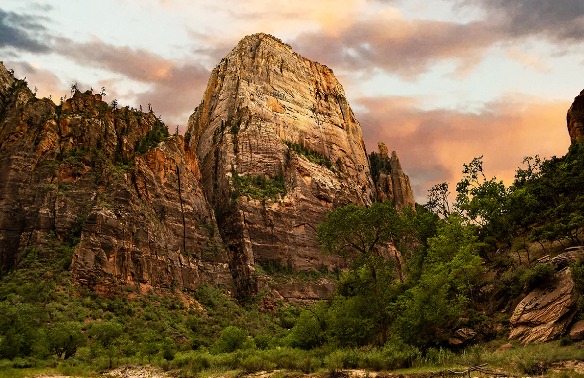 Great White Throne Evening by Rodney Buxton 