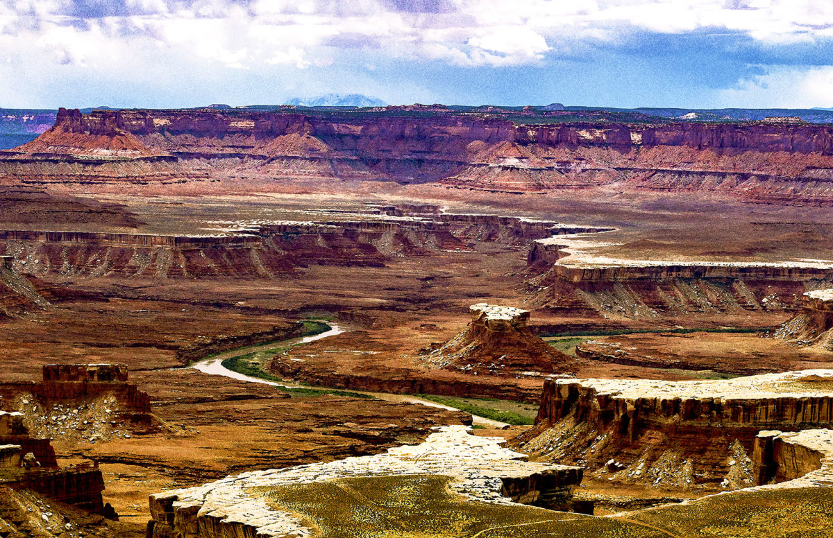 Green River Overlook Afternoon by Rodney Buxton 