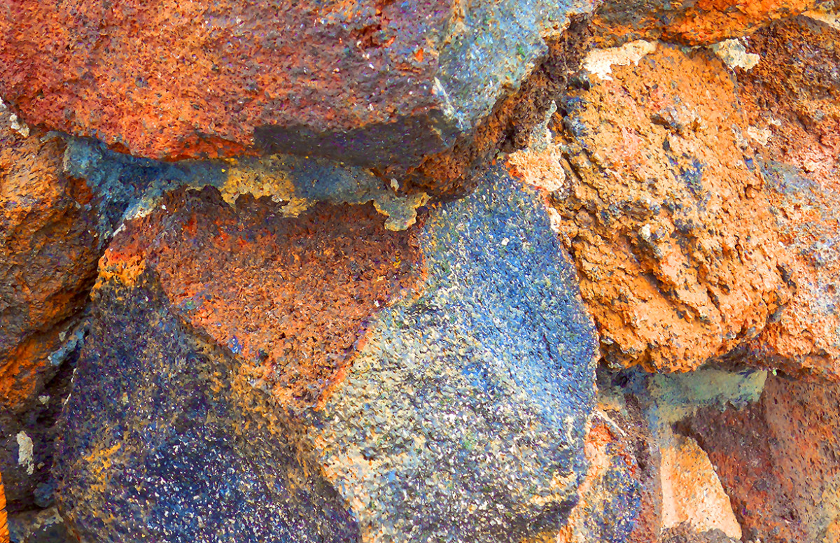 Iron Lava Rock, Cedar Breaks by Rodney Buxton 