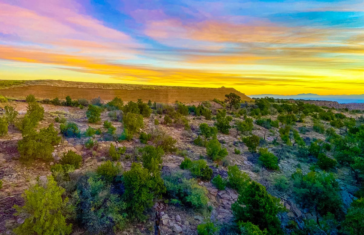 Los Alamos Sunrise by Rodney Buxton 