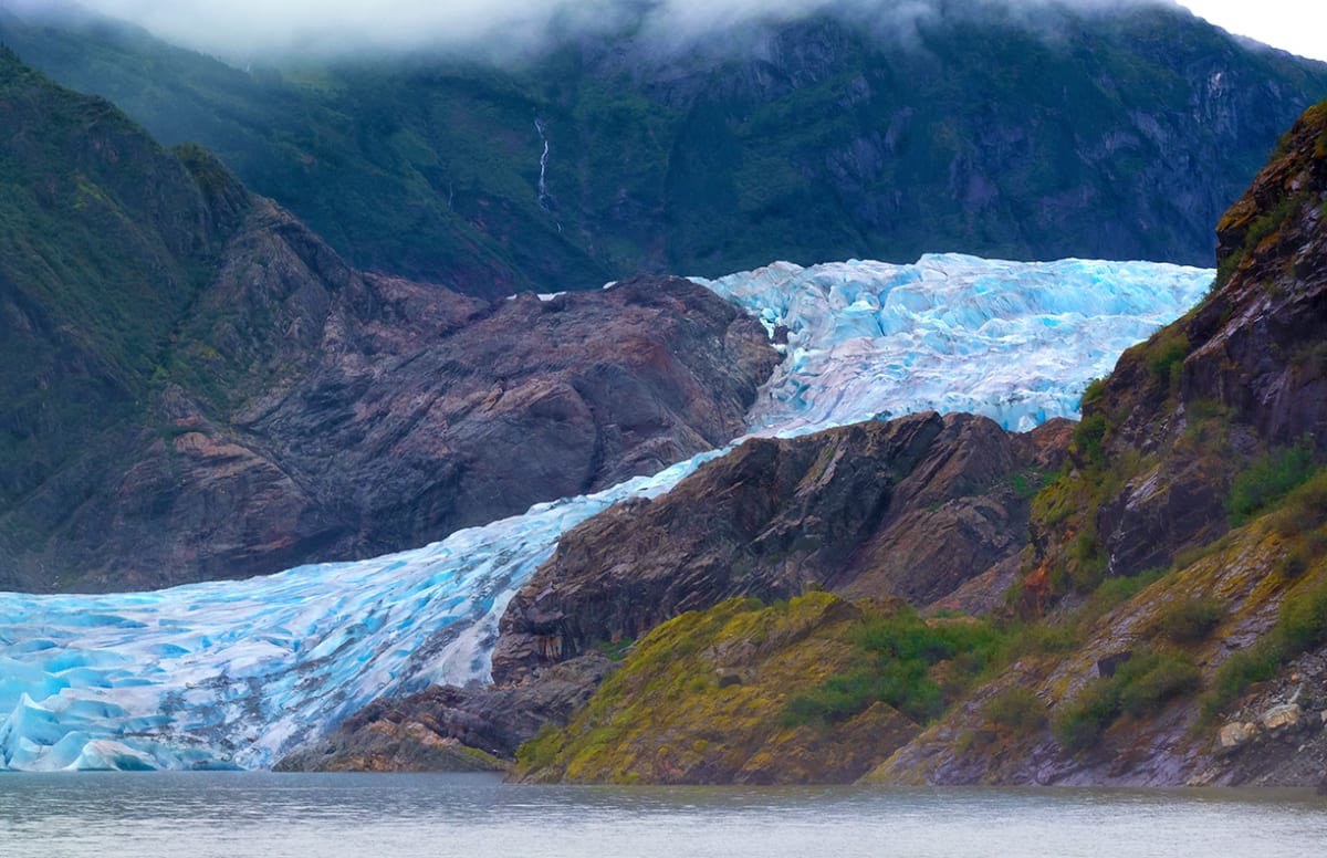 Mendenhall Glacier Morning by Rodney Buxton 