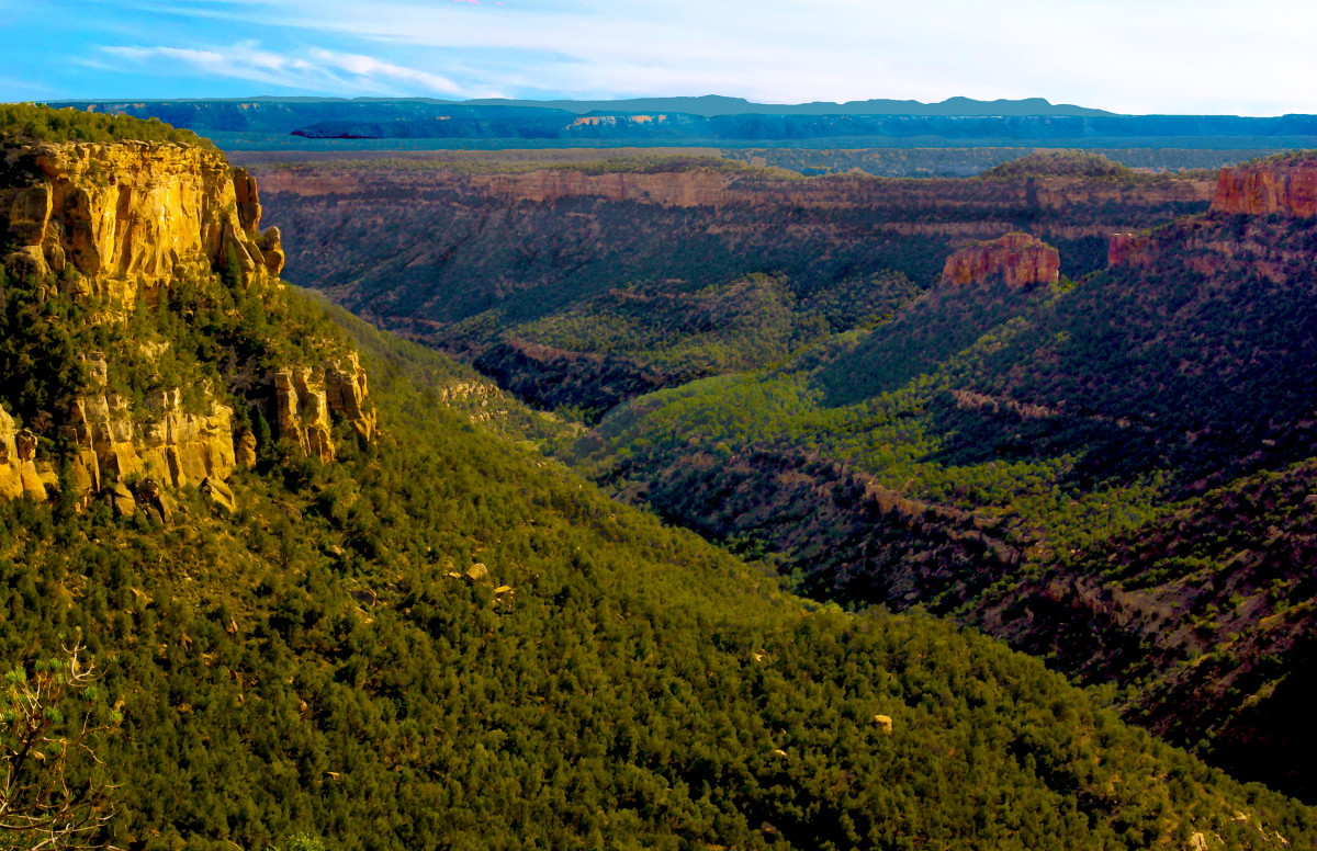 Mesa Verde Morning by Rodney Buxton 
