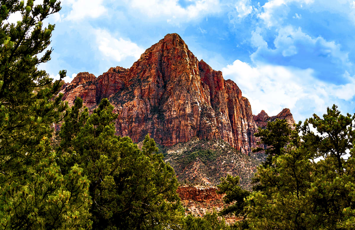 The Watchman Late Afternoon by Rodney Buxton 