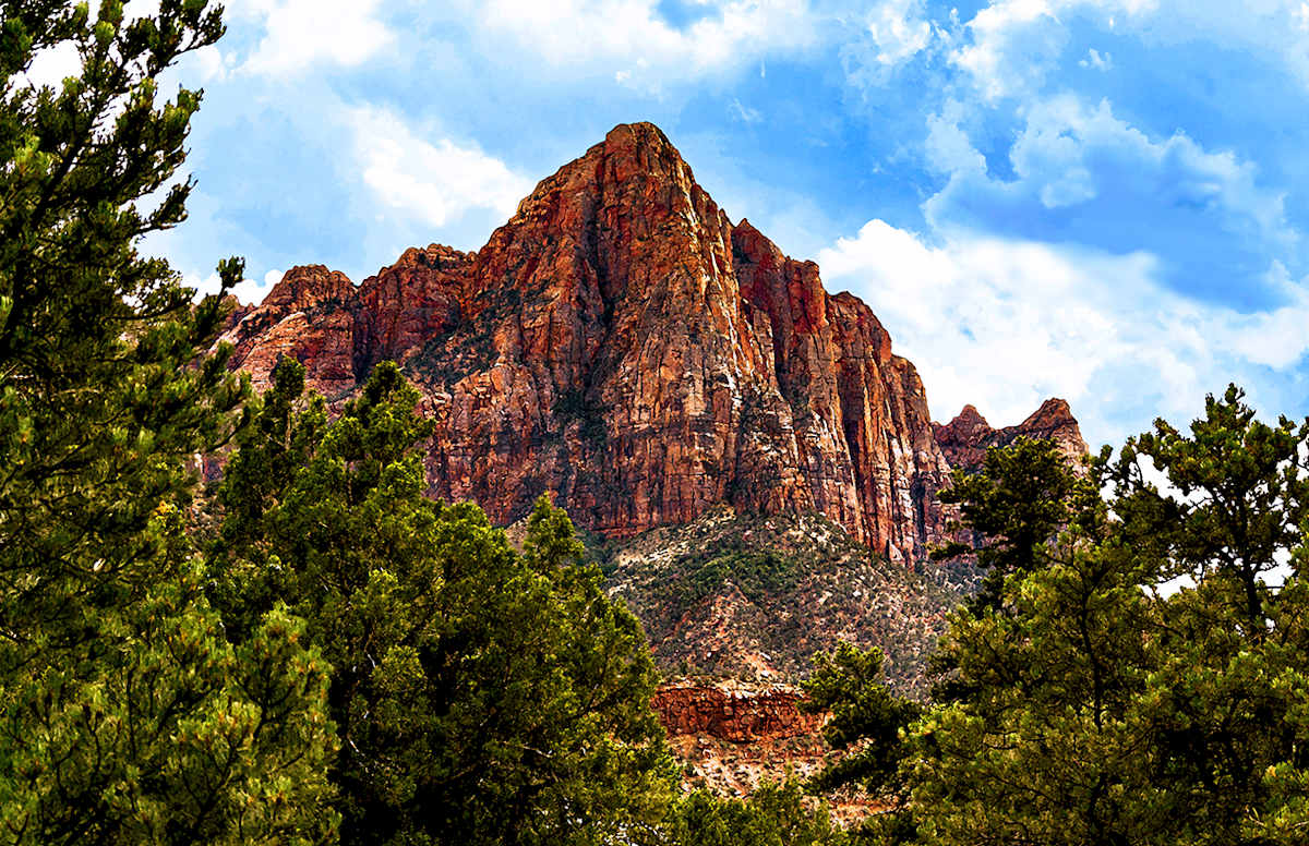 The Watchman Late Afternoon by Rodney Buxton, Image 1.