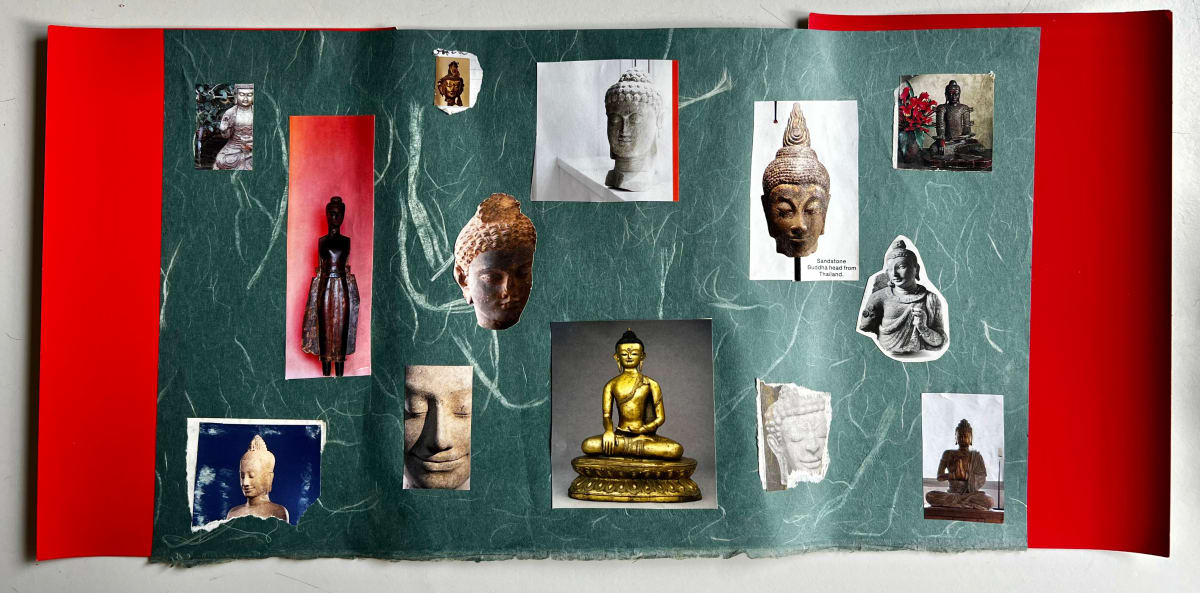 Buddha Scroll by Sherri Silverman, Image 1.