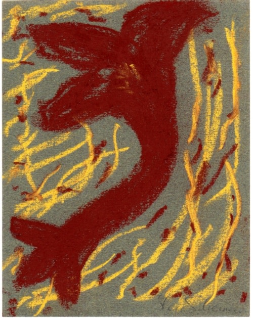 Dual Rust Flower by Sherri Silverman 