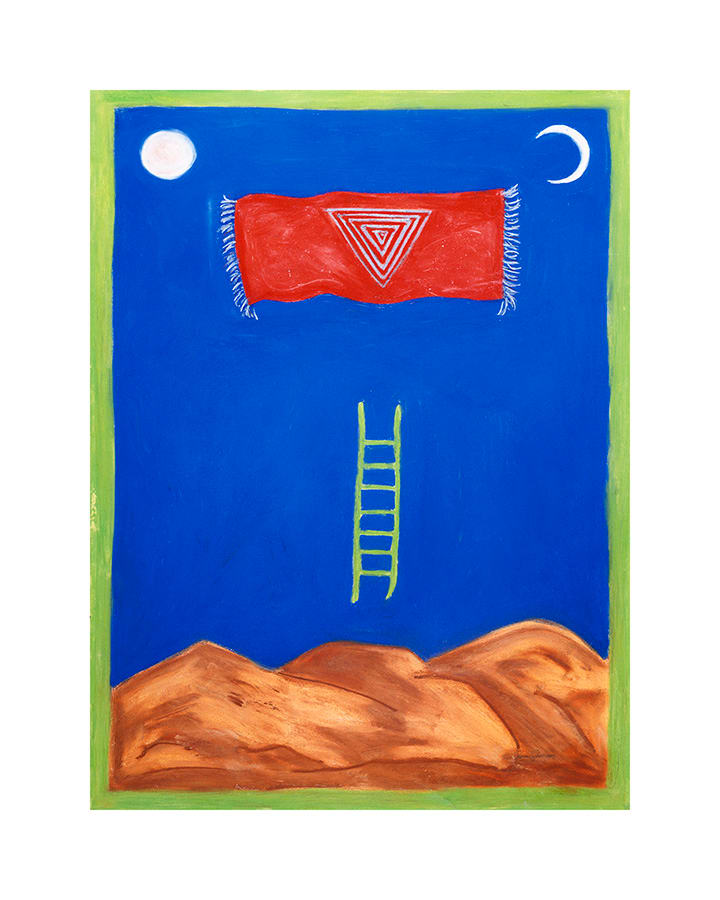 Ladders of Light 3: Kali Yantra limited edition print by Sherri Silverman 