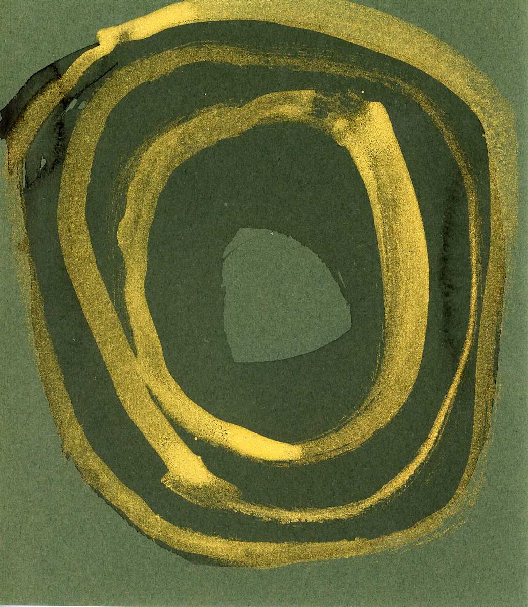 sumi gestural 3: talisman by Sherri Silverman, Image 1.