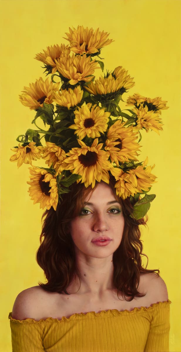 Wearing Sunflowers by Narelle Zeller 
