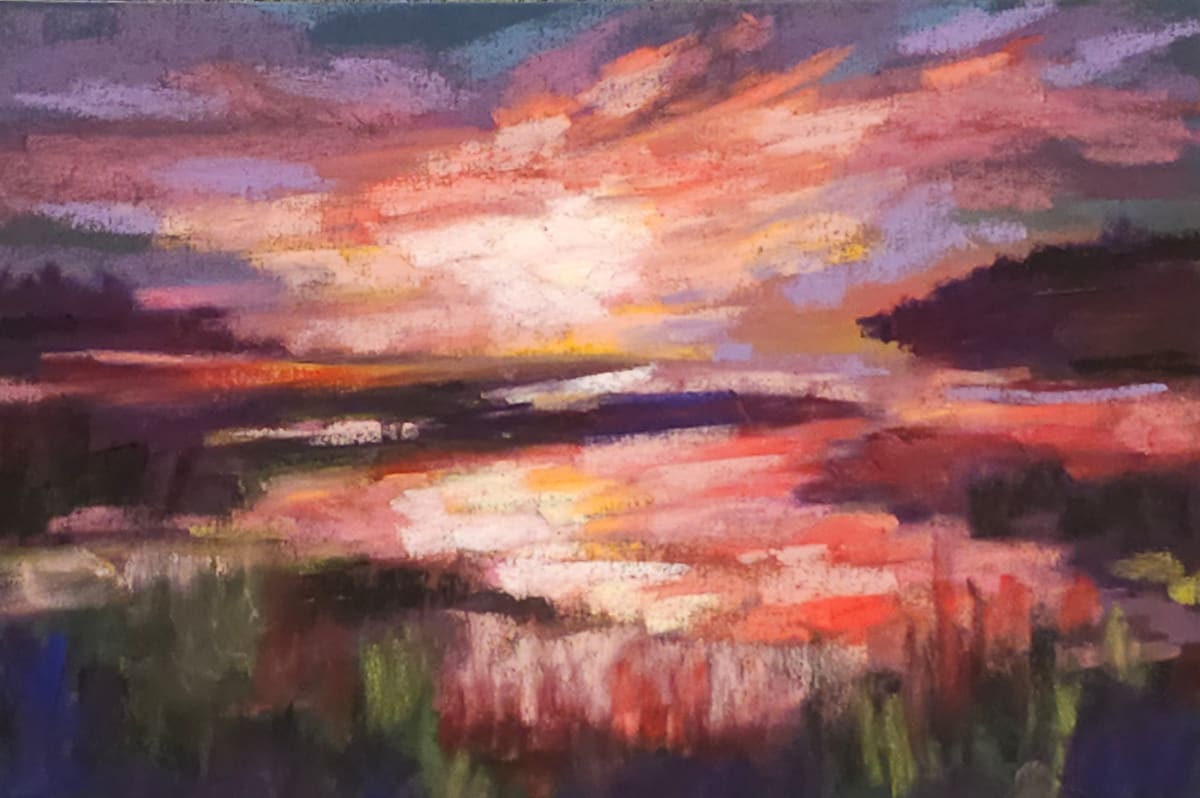 Crimson Haze by HEIDI KIDD 