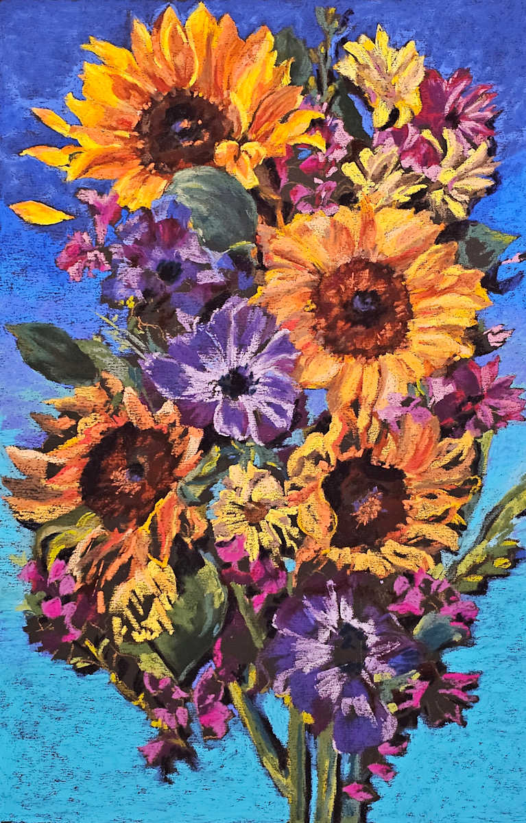 Radiant Sunflowers by HEIDI KIDD 