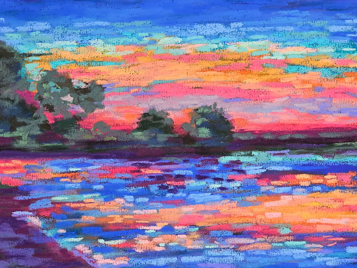 Sunset at the Tribute by HEIDI KIDD, Image 1.