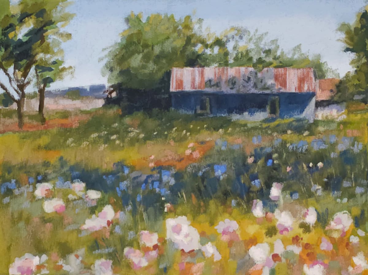 WILDFLOWER SHACK 6X8 by HEIDI KIDD  Image: WILDFLOWER SHACK 6X8