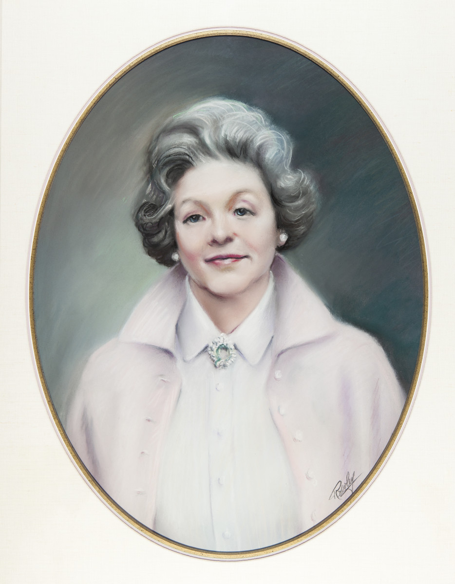 Portrait of Mary Morton Parsons by Frank S. Rowley 