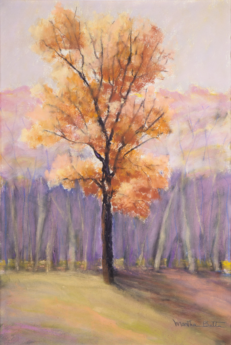 Autumn Trees by Martha Betts 