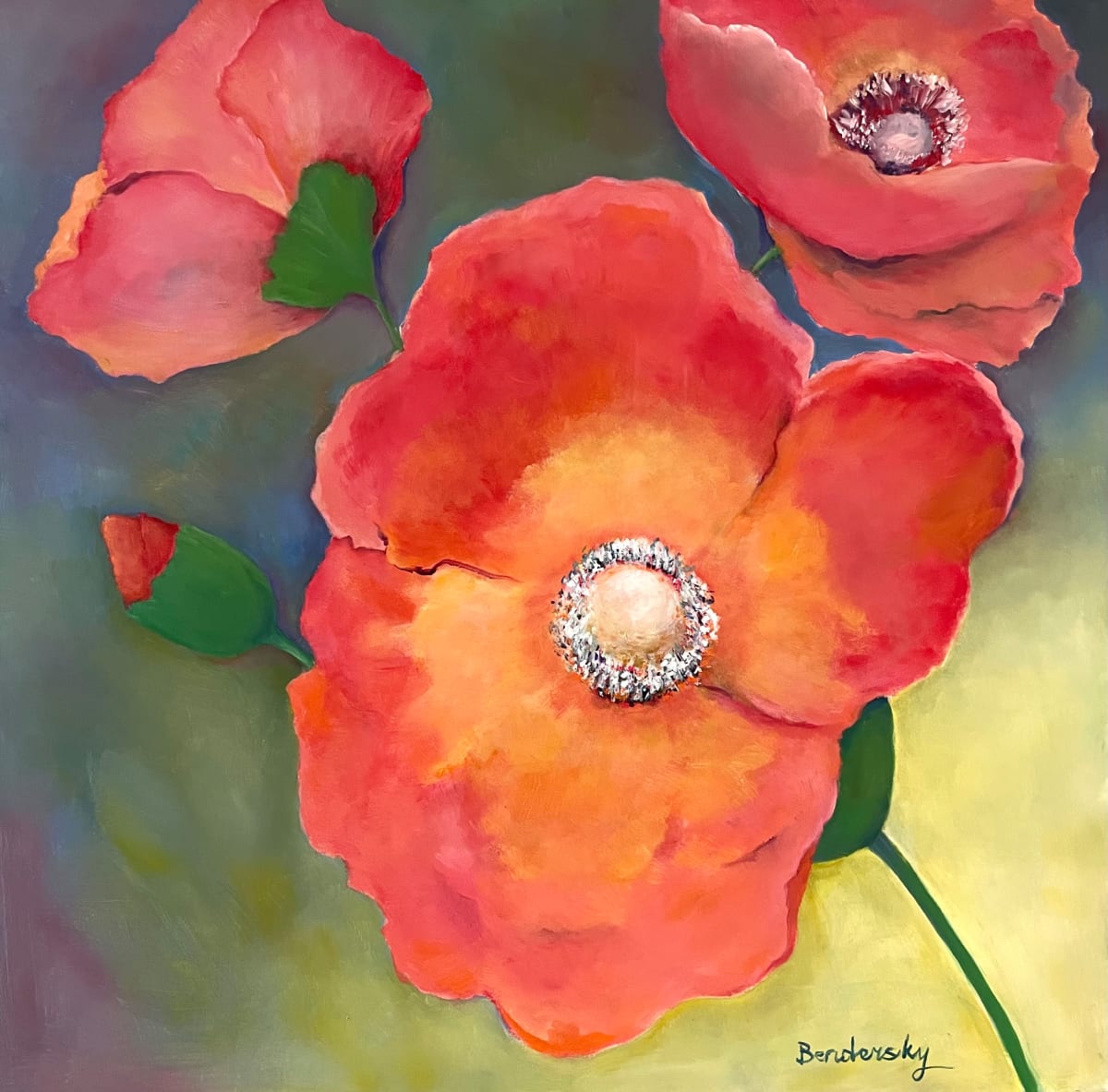 Poppies by Carmen M. Bendersky 