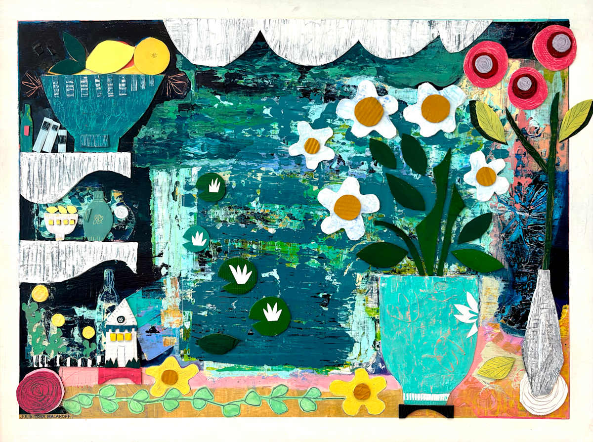 Window View with Lemons by Julia Malakoff 