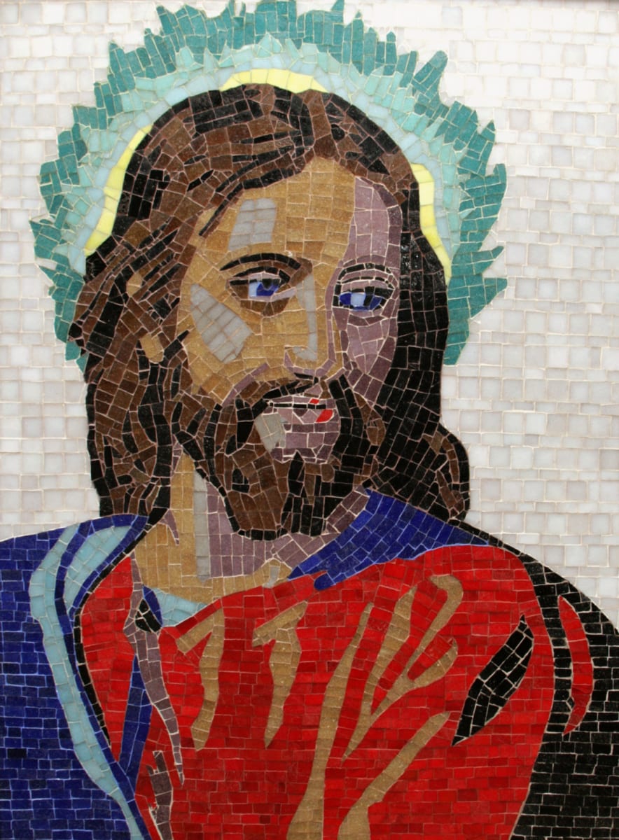 Jesus Mosaic by Col. "Bill" White 