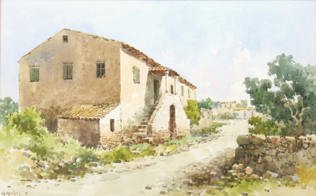 Scenes from Corfu I by Unknown Artist 