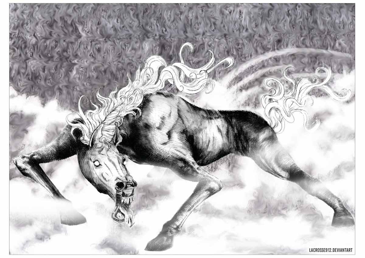 Horse of Nightmare by TheBadPractice 