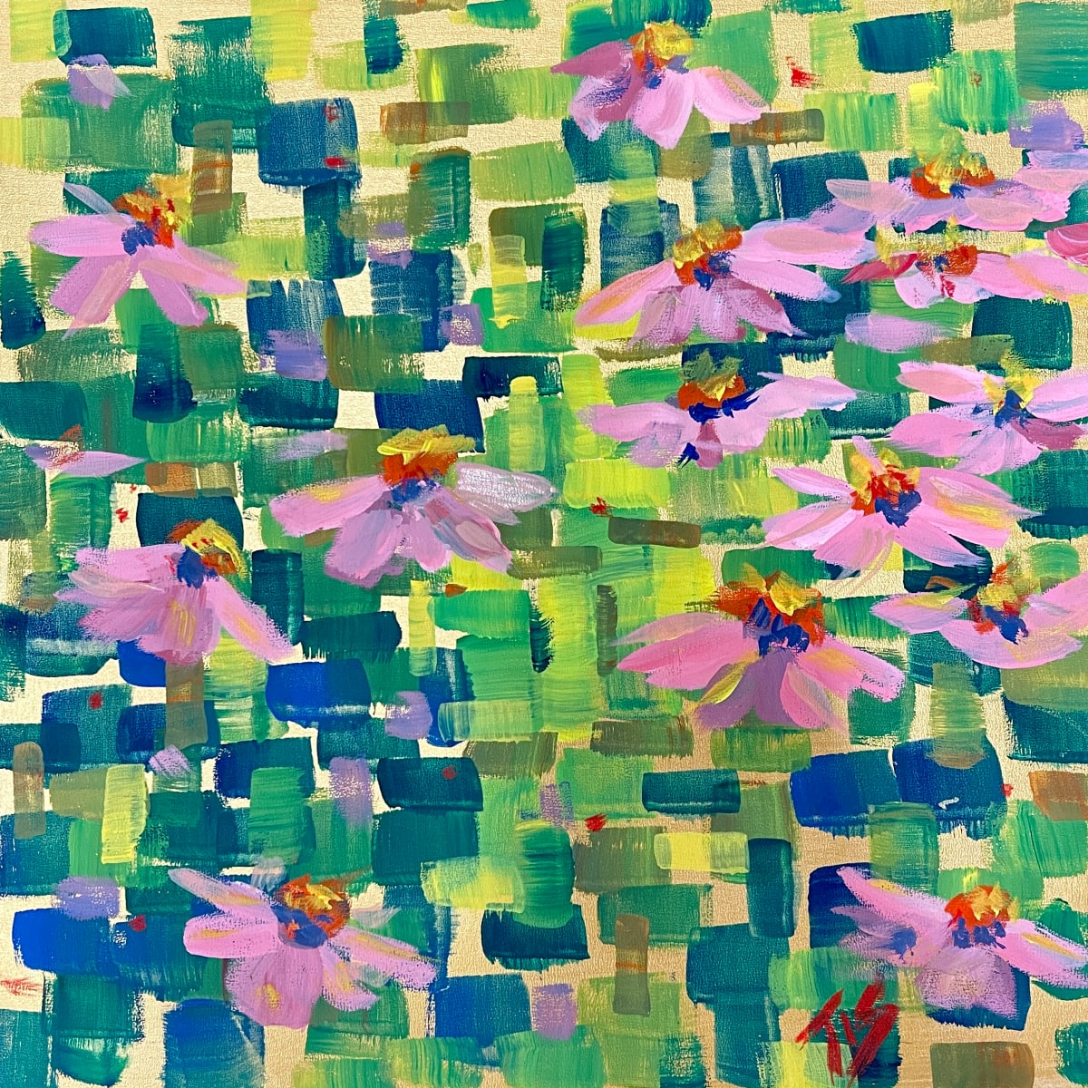 Coneflowers Sketch by Thomas Stevens 