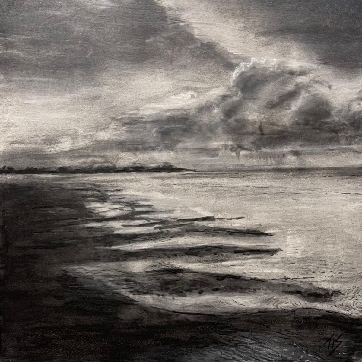 Confluence II (Study)  34.2393N 77.7702W by Thomas Stevens 