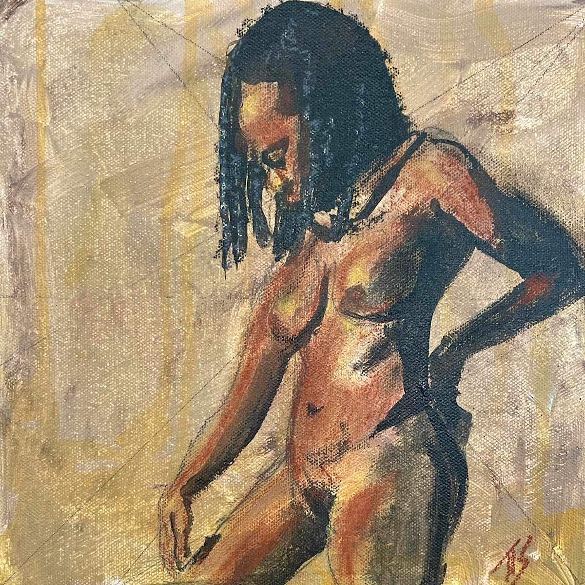 Figuary 24 (sketch) by Thomas Stevens 