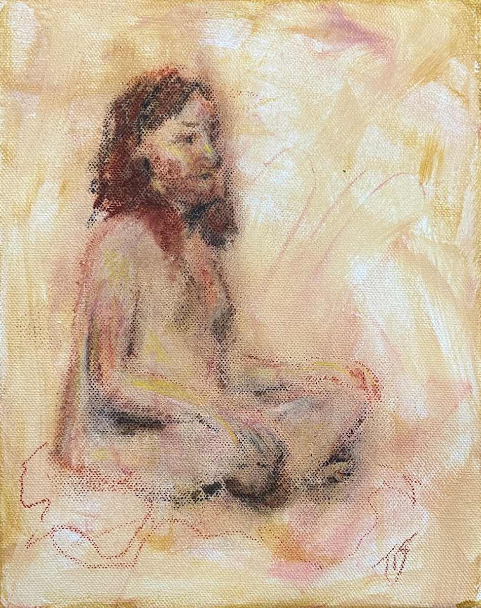 Figuary 25 (life sketch) by Thomas Stevens 