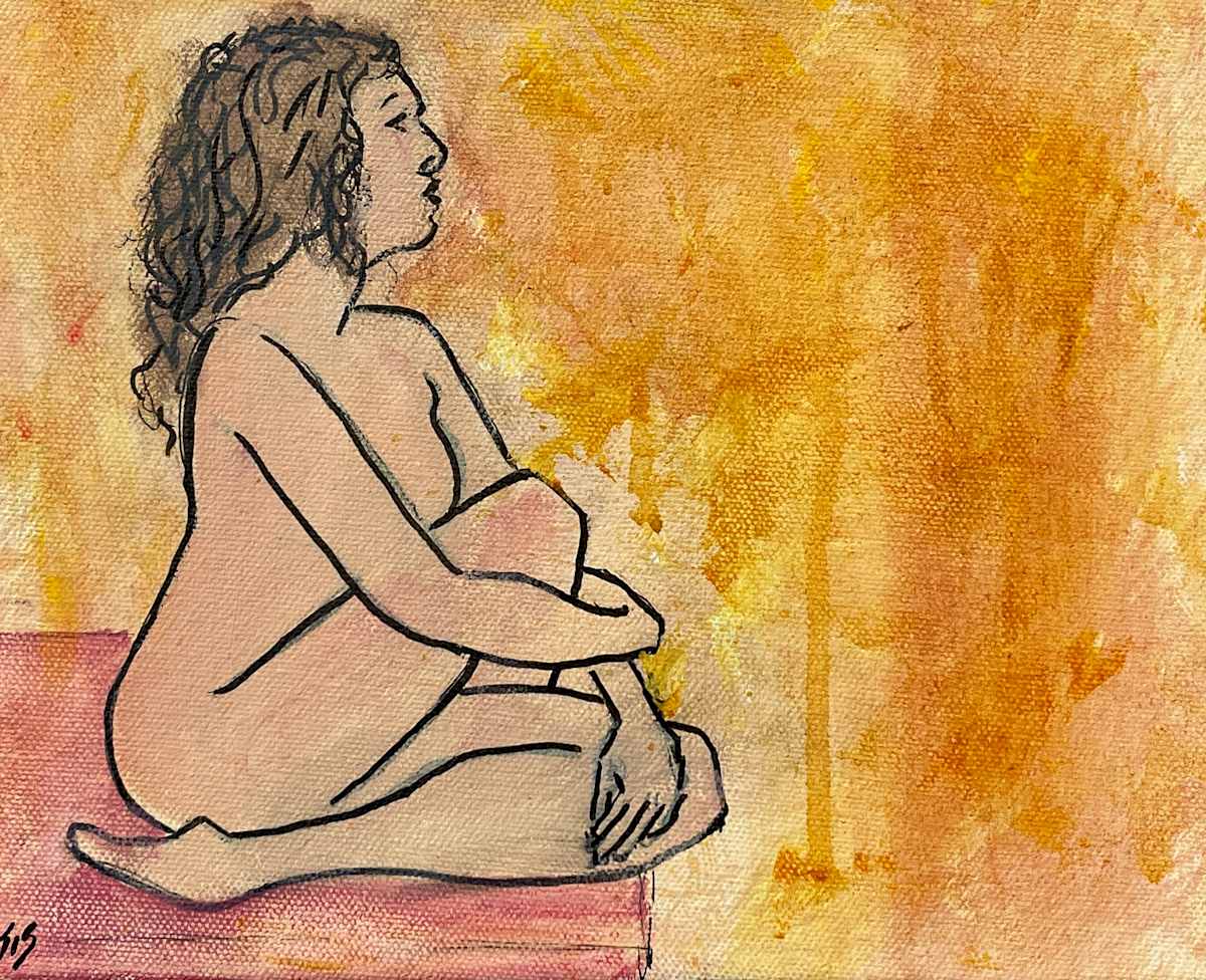 Figuary 6 (sketch) by Thomas Stevens 