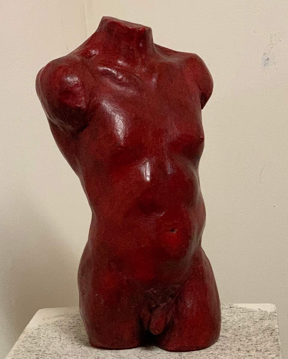 Male Torso 6/15 by Thomas Stevens, Image 3.