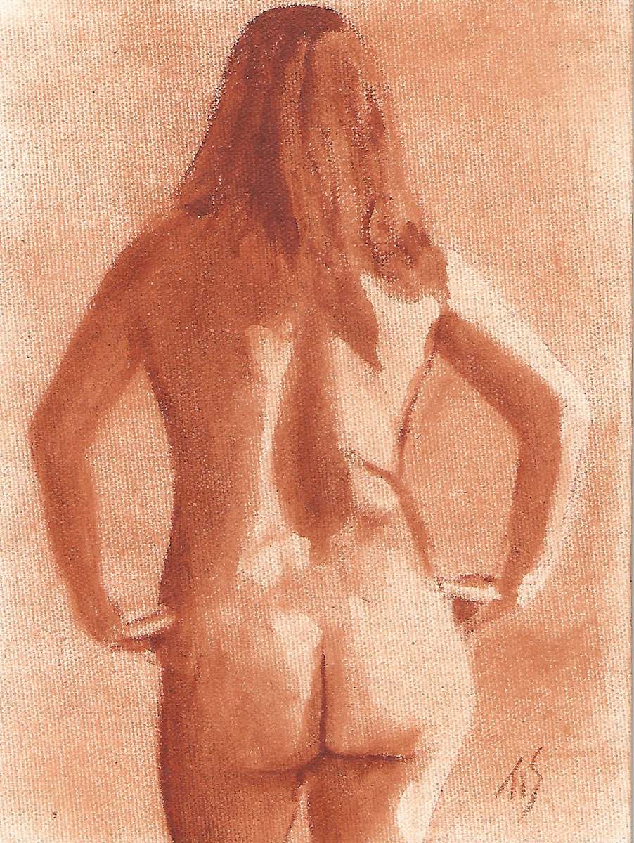 Nude (monochrome) by Thomas Stevens, Image 1.