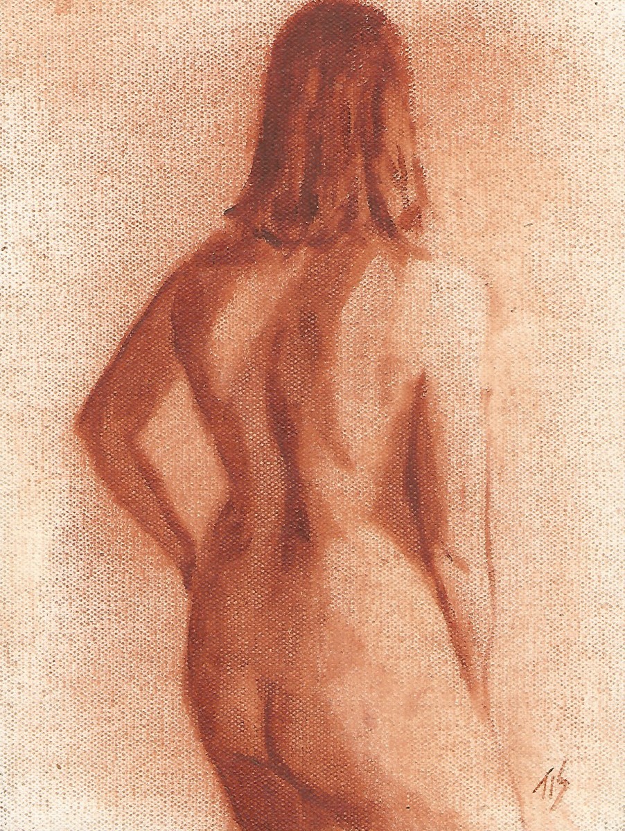 Nude (monochrome) by Thomas Stevens 