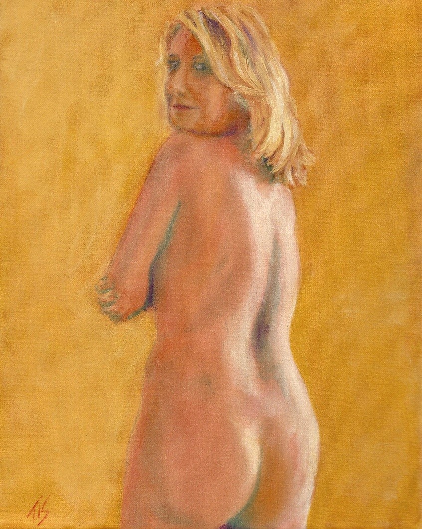 Nude (golden) by Thomas Stevens 