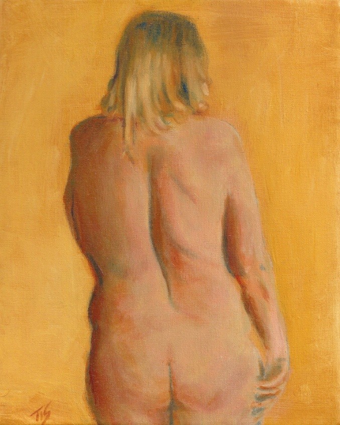Nude (golden) by Thomas Stevens 