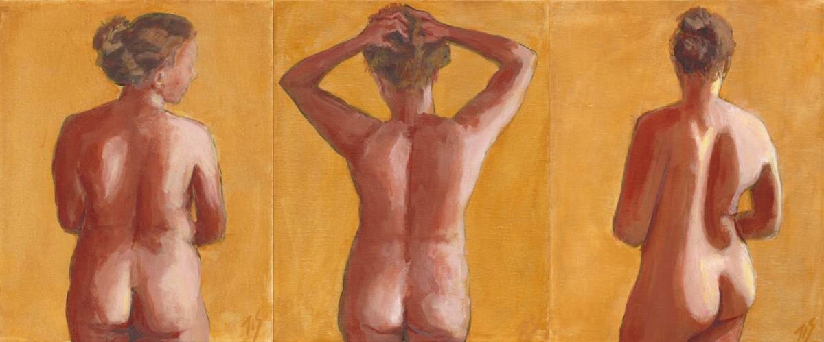 Nude Tryptic by Thomas Stevens, Image 1.